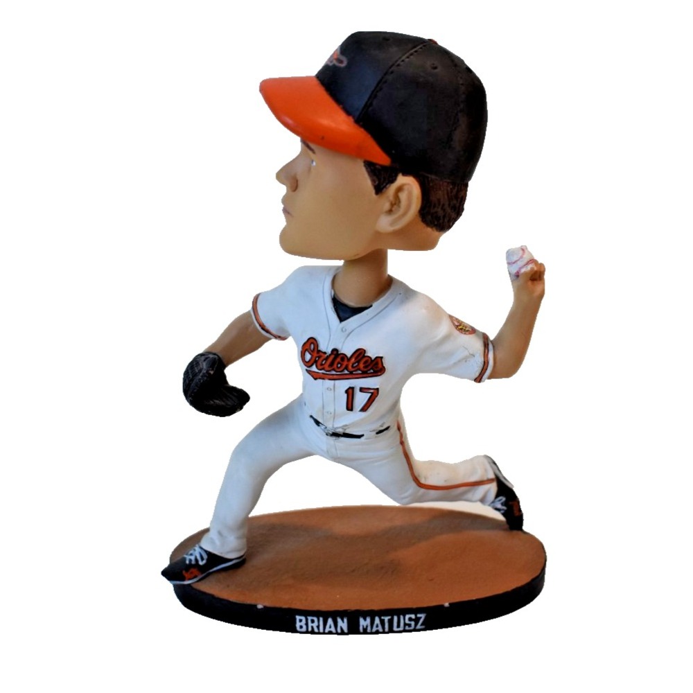 Baltimore Orioles SGA 8/6/2011 Brian Matusz Bobblehead Baseball MLB BDA